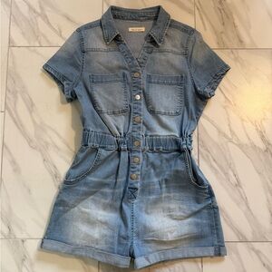 Altar’d State Denim Romper